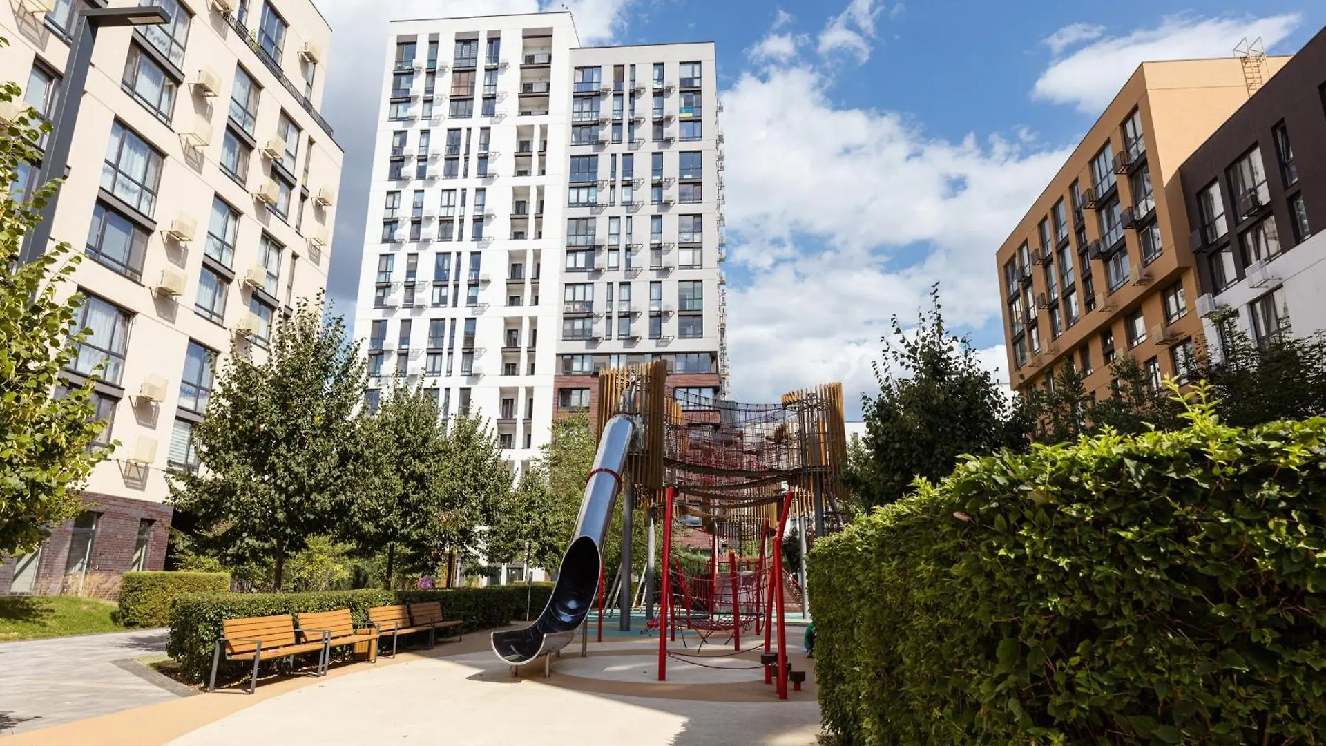 Nyvky Like Home - Файна Таун - Квартира 58 Kyiv Aparthotel